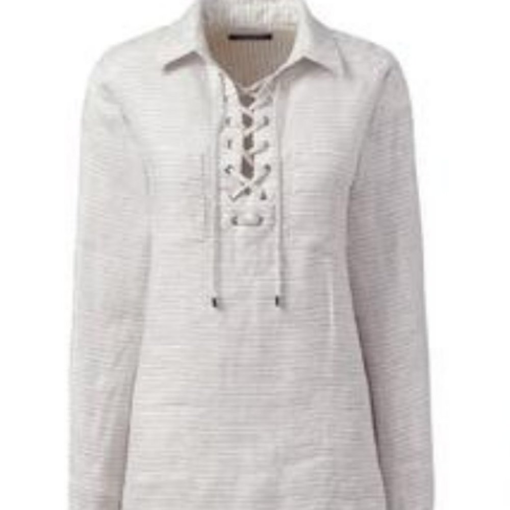 Linen Land's End Blouse